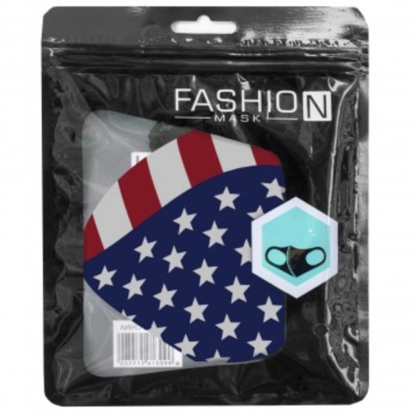 NEW Fashion (Non-Medical) Dust Mask, USA Mask, Washable Mask, Unisex - Picture 2 of 2